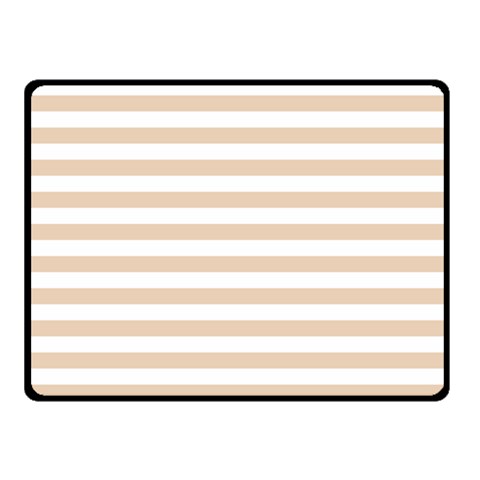 Horizontal Stripes 50 x40  Blanket Front
