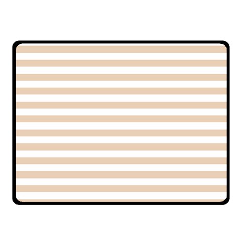 Horizontal Stripes 45 x34  Blanket Front