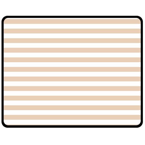 Horizontal Stripes 58.8 x47.4  Blanket Front