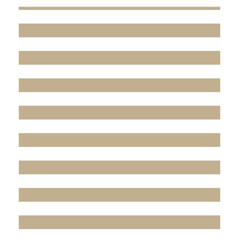 Horizontal Stripes Back