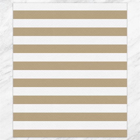 Horizontal Stripes 8.15 x9.66  Canvas - 1