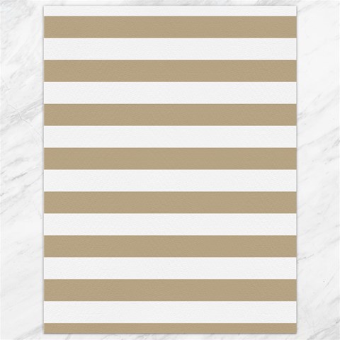 Horizontal Stripes 11.86 x15.41  Canvas - 1