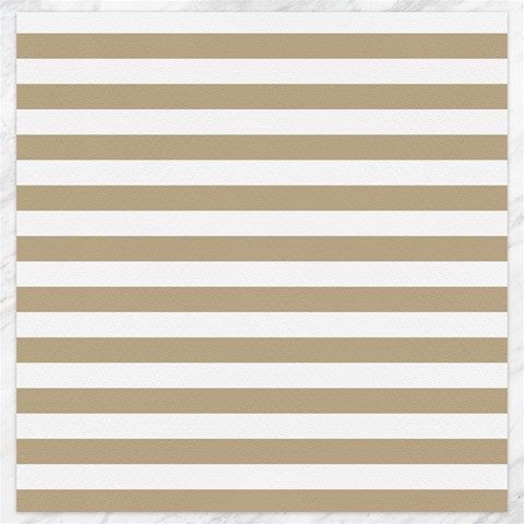 Horizontal Stripes 19 x19.27  Canvas - 1