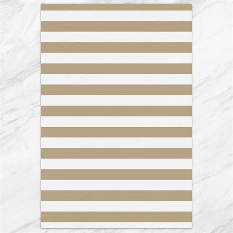 Horizontal Stripes 23.35 x34.74  Canvas - 1