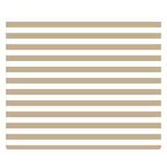 Horizontal Stripes 50 x40  Blanket Back