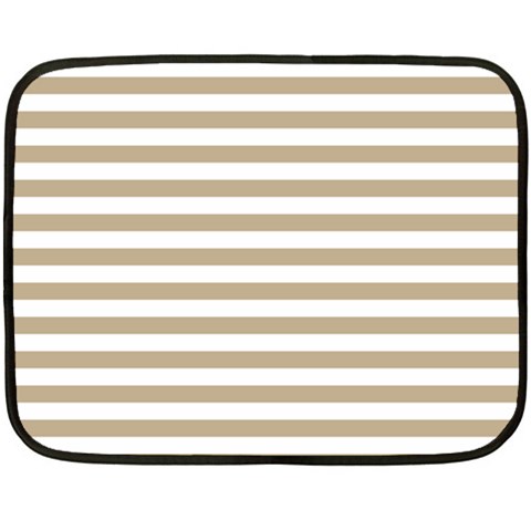 Horizontal Stripes 35 x27  Blanket Front