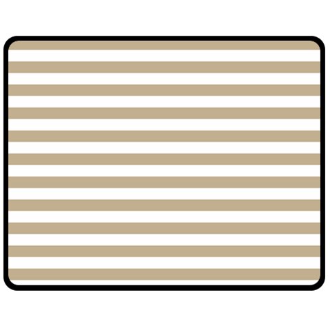 Horizontal Stripes 60 x50  Blanket Front