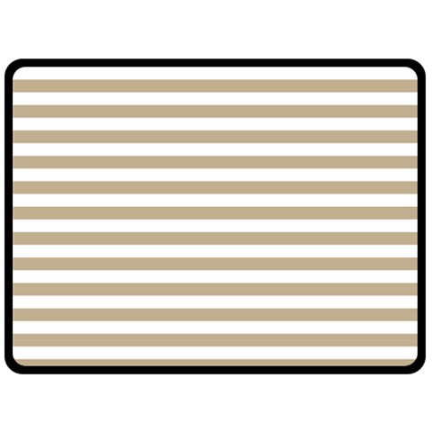 Horizontal Stripes 80 x60  Blanket Front