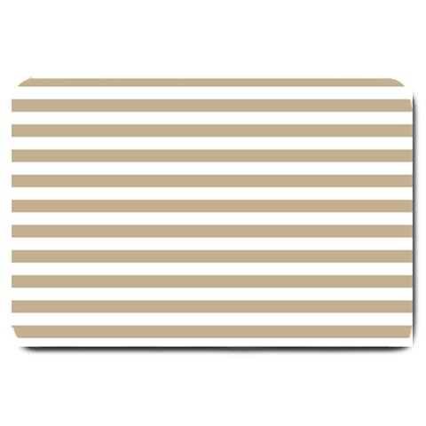 Horizontal Stripes 30 x20  Door Mat