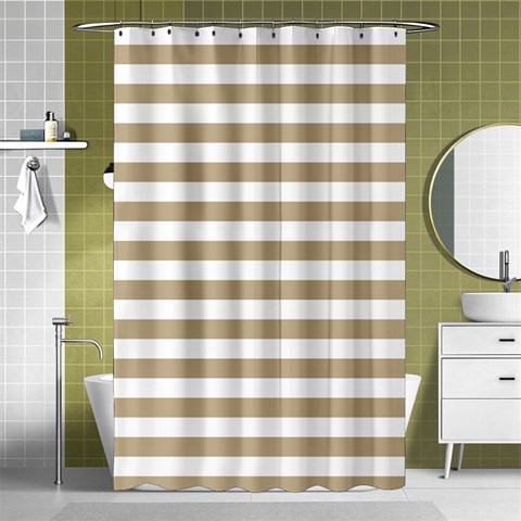 Horizontal Stripes Curtain(48  X 72 ) - 42.18 x64.8  Curtain(48  X 72 )