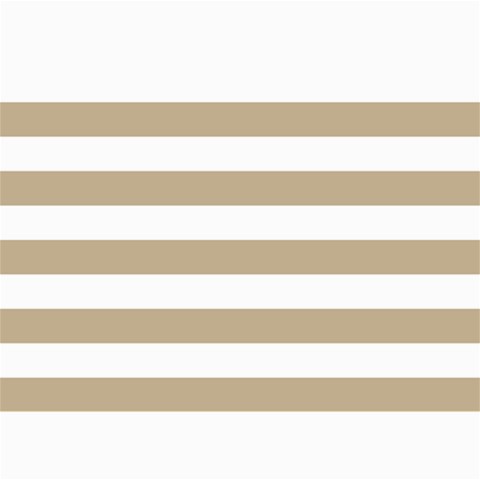 Horizontal Stripes 7 x5  Photo Card - 4