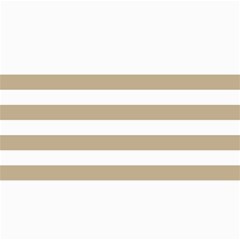 Horizontal Stripes 8 x4  Photo Card - 2