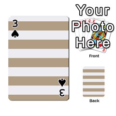 Horizontal Stripes Front - Spade3