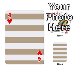 Horizontal Stripes Front - Heart4