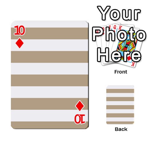 Horizontal Stripes Front - Diamond10