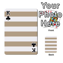 King Horizontal Stripes Front - ClubK