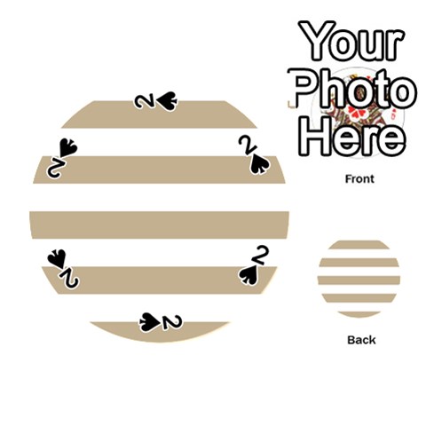 Horizontal Stripes Front - Spade2