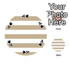 Ace Horizontal Stripes Front - SpadeA