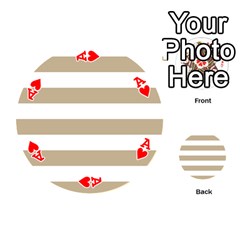 Ace Horizontal Stripes Front - HeartA