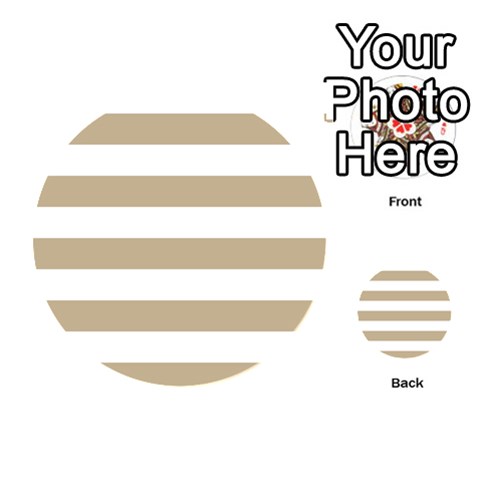 Horizontal Stripes Back