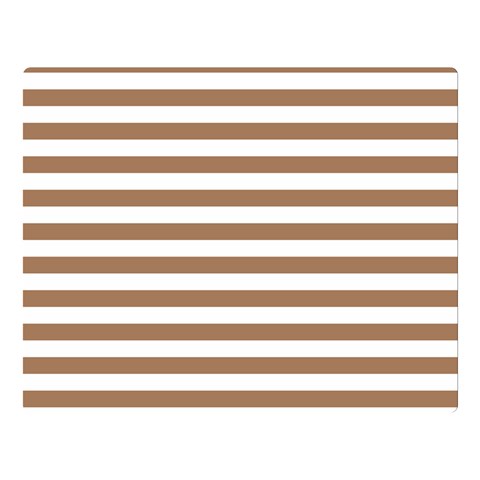 Horizontal Stripes 80 x60  Blanket Front