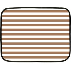 Horizontal Stripes 35 x27  Blanket Back