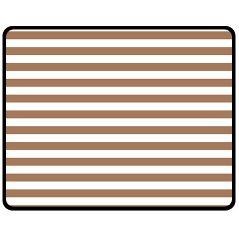 Horizontal Stripes 58.8 x47.4  Blanket Front