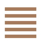Horizontal Stripes - White and French Beige Greeting Card 4.5  x 6 