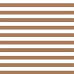 Horizontal Stripes - White and French Beige ScrapBook Page 12  x 12 