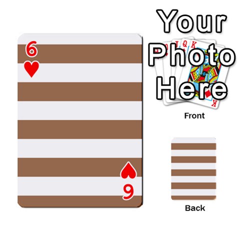 Horizontal Stripes Front - Heart6
