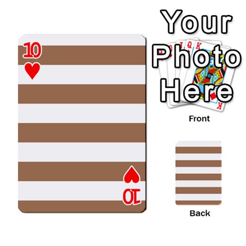 Horizontal Stripes Front - Heart10