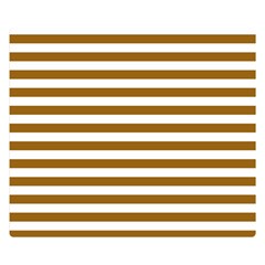 Horizontal Stripes 50 x40  Blanket Back