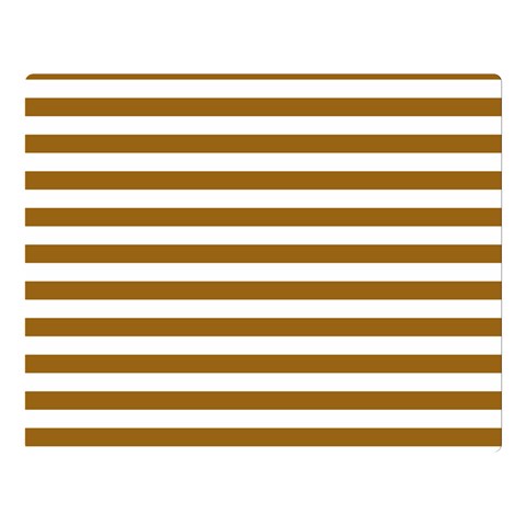 Horizontal Stripes 80 x60  Blanket Front