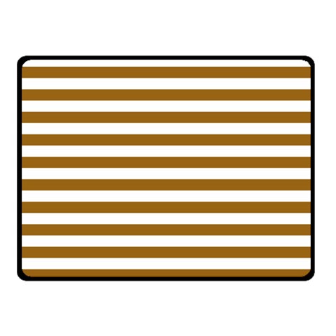 Horizontal Stripes 50 x40  Blanket Front