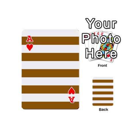 Ace Horizontal Stripes Front - HeartA