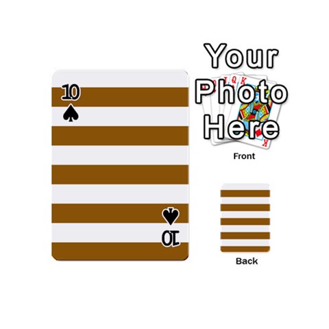 Horizontal Stripes Front - Spade10