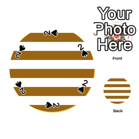 Horizontal Stripes Front - Spade2