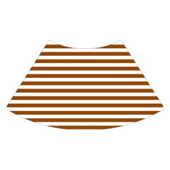 Horizontal Stripes Skirt Back