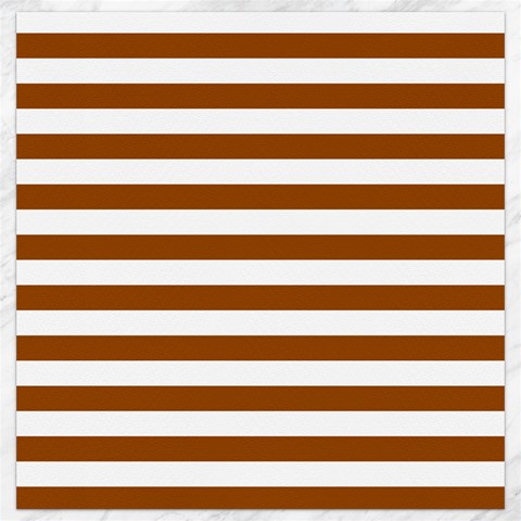 Horizontal Stripes 11.4 x11.56  Canvas - 1
