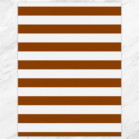 Horizontal Stripes 11.86 x15.41  Canvas - 1