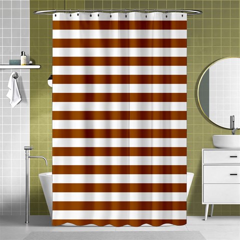 Horizontal Stripes Curtain(48  X 72 ) - 42.18 x64.8  Curtain(48  X 72 )