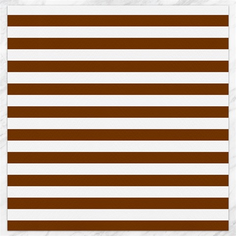 Horizontal Stripes 11.4 x11.56  Canvas - 1