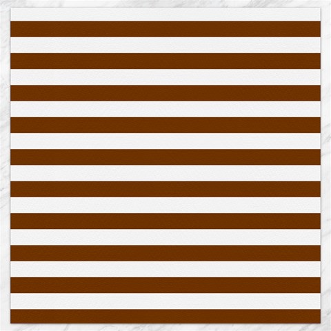 Horizontal Stripes 15.2 x15.41  Canvas - 1