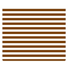 Horizontal Stripes 50 x40  Blanket Front