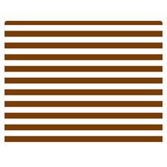 Horizontal Stripes 60 x50  Blanket Front