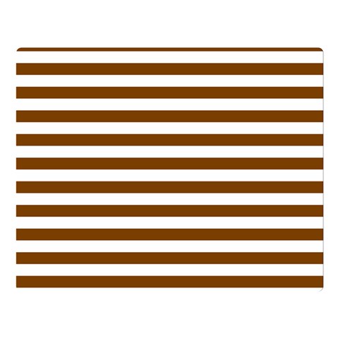 Horizontal Stripes 80 x60  Blanket Front