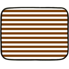 Horizontal Stripes 35 x27  Blanket Back