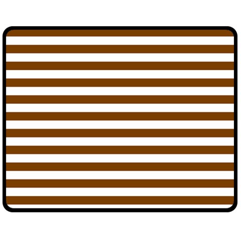 Horizontal Stripes 60 x50  Blanket Front