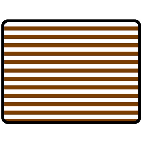 Horizontal Stripes 80 x60  Blanket Front