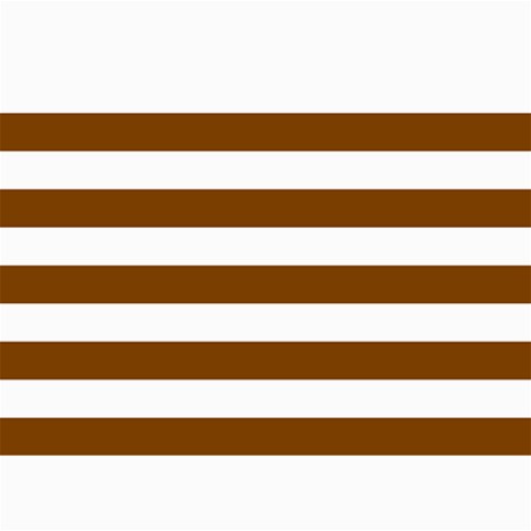 Horizontal Stripes 7 x5  Photo Card - 1